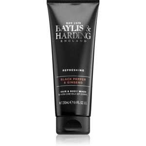Baylis & Harding Black Pepper & Ginseng sprchový gel a šampon 2 v 1 250 ml