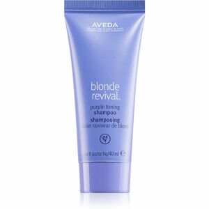 Aveda Blonde Revival™ Purple Toning Shampoo fialový tónovací šampon 40 ml