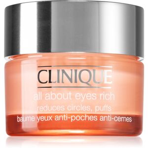Clinique All About Eyes™ Rich hydratační oční krém proti otokům a tmavým kruhům 30 ml
