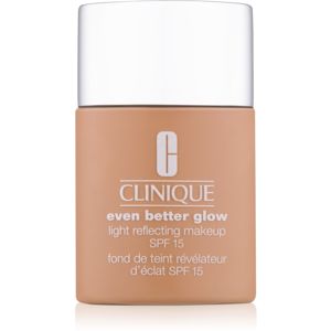 Clinique Even Better™ Glow Light Reflecting Makeup SPF 15 make-up pro rozjasnění pleti SPF 15 odstín WN 76 Toasted Wheat 30 ml