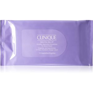 Clinique Take The Day Off™ Micellar Cleansing Towelettes for Face & Eyes čisticí a odličovací ubrousky 10 ks