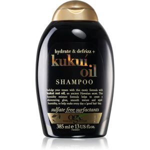 OGX Kukuí Oil hydratační šampon proti krepatění 385 ml