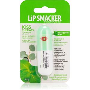 Lip Smacker Kiss Therapy intenzivní hydratační balzám na rty Eucalyptus Mint 3,5 g