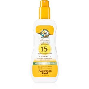 Australian Gold Spray Gel Sunscreen ochranný sprej proti slunečnímu záření SPF 15 237 ml