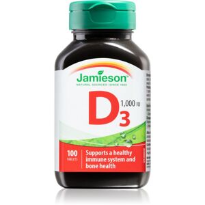 Jamieson Vitamín D3 Kids jahoda žvýkací tablety 100 ks