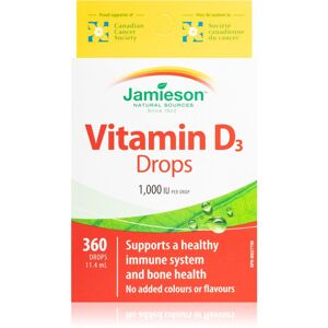 Jamieson Vitamín D3 1000 IU kapky 11,4 ml