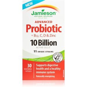 Jamieson Probiotic 10 miliard vitaminy B12, C, D a zinek kapsle 30 ks