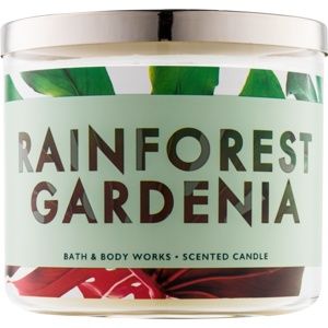 Bath & Body Works Rainforest Gardenia vonná svíčka 411 g