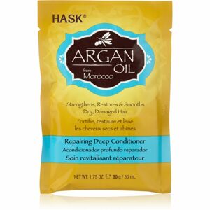 HASK Argan Oil hloubkově regenerační kondicionér pro suché a poškozené vlasy 50 ml
