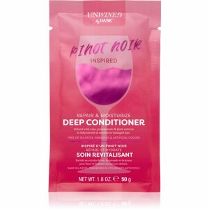HASK Unwined Pinot Noir hloubkově regenerační kondicionér pro suché a poškozené vlasy 50 g