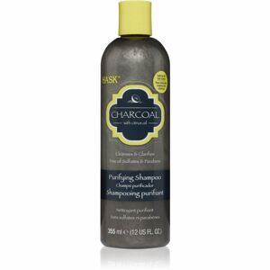 HASK Charcoal with Citrus Oil čisticí šampon pro obnovu pokožky hlavy 355 ml