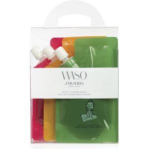 Shiseido Waso Reset Cleanser Squad kosmetická sada IV. (pro dokonalé vyčištění pleti)
