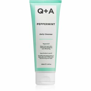 Q+A Peppermint hydratační čisticí gel s mátou peprnou 125 ml