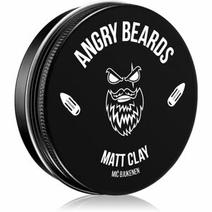 Angry Beards Matt Clay Mič Bjukenen stylingový jíl na vlasy 120 g