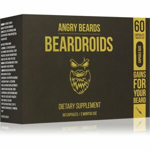 Angry Beards Beardoids vitamíny na vousy 60 ks