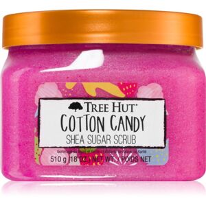 Tree Hut Cotton Candy Shea Sugar Scrub cukrový tělový peeling 510 g