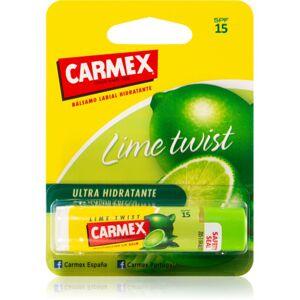 Carmex Lime Twist hydratační balzám na rty v tyčince SPF 15 4.25 g