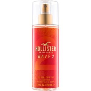 Hollister Wave 2 tělový sprej pro ženy 250 ml