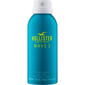Hollister Wave 2 tělový sprej pro muže 143 ml