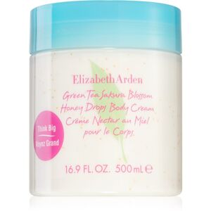 Elizabeth Arden Green Tea Sakura Blossom zjemňující tělový krém s parfemací pro ženy 500 ml