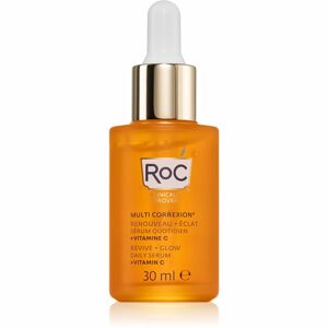 RoC Multi Correxion Revive + Glow rozjasňující sérum s vitaminem C na obličej a krk 30 ml