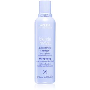 Aveda Blonde Revival™ Purple Toning Shampoo fialový tónovací šampon pro zesvětlené nebo melírované vlasy 200 ml
