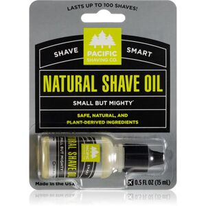 Pacific Shaving Natural Shaving Oil olej na holení 15 ml
