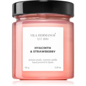 Vila Hermanos Apothecary Rose Hyacinth & Strawberry vonná svíčka 150 g