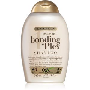 OGX Bonding Plex obnovující šampon pro velmi poškozené vlasy s roztřepenými konečky 385 ml