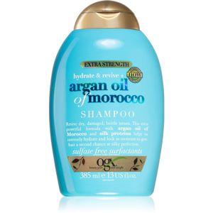 OGX Argan Oil Of Morocco Extra Strenght obnovující šampon pro velmi poškozené křehké vlasy 385 ml