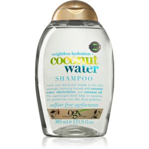 OGX Coconut Water lehký hydratační šampon pro suché vlasy 385 ml