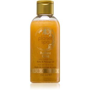Avon Planet Spa Radiant Gold rozjasňující třpytivý tělový a masážní olej 150 ml