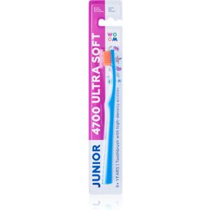 WOOM Toothbrush Junior 4700 Ultra Soft zubní kartáček pro děti od 6let ultra soft