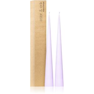 ester & erik cone candles crocus delight (no. 07) dekorativní svíčka 2x37 cm