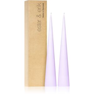 ester & erik cone candles crocus delight (no. 07) dekorativní svíčka 2x25 cm