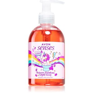 Avon Unicorn Fabulous tekuté mýdlo na ruce s vůní jahod 250 ml