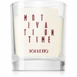 Souletto Motivation Time Pink Pepper & Lime vonná svíčka kompatibilní s carouselem 65 g