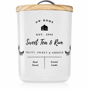 DW Home Farmhouse Sweet Tea & Rum vonná svíčka 428 g