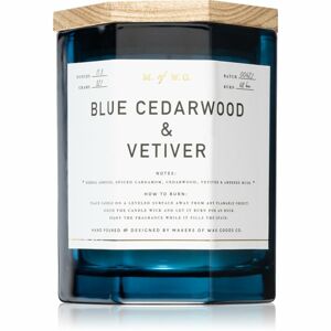 Makers of Wax Goods Blue Cedarwood & Vetiver vonná svíčka 321 g