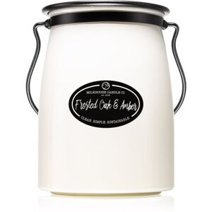 Milkhouse Candle Co. Creamery Frosted Oak & Amber vonná svíčka Butter Jar 624 g