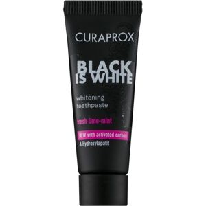 Curaprox Black is White bělicí pasta s aktivním uhlím a hydroxyapatitem