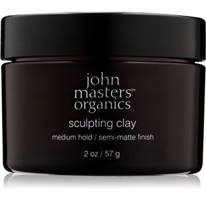 John Masters Organics Sculpting Clay Medium Hold modelovací hlína pro matný vzhled 57 g