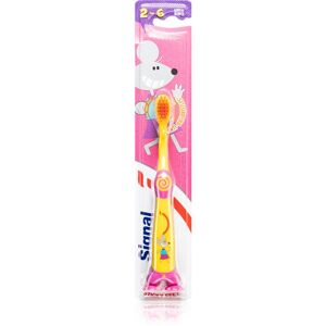 Signal Kids zubní kartáček ultra soft pro děti Yellow-Pink 1 ks
