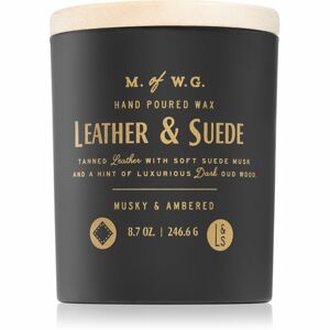 Makers of Wax Goods Leather & Suede vonná svíčka 246,6 g