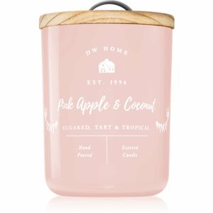 DW Home Farmhouse Pink Apple & Coconut vonná svíčka 437 g