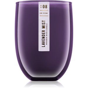 DW Home Lavender Mist vonná svíčka 436 g s dřevěným knotem