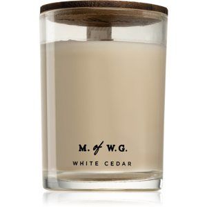 Makers of Wax Goods White Cedar vonná svíčka s dřevěným knotem