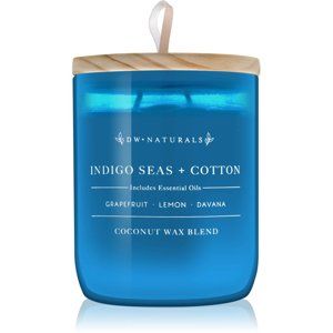 DW Home Indigo Seas + Cotton vonná svíčka 501 g