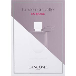 Lancôme La Vie Est Belle En Rose toaletní voda parfémovaná kartička pro ženy 0