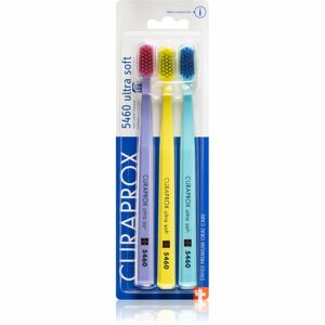 Curaprox 5460 Ultra Soft zubní kartáčky ultra soft 3 ks barevné varianty